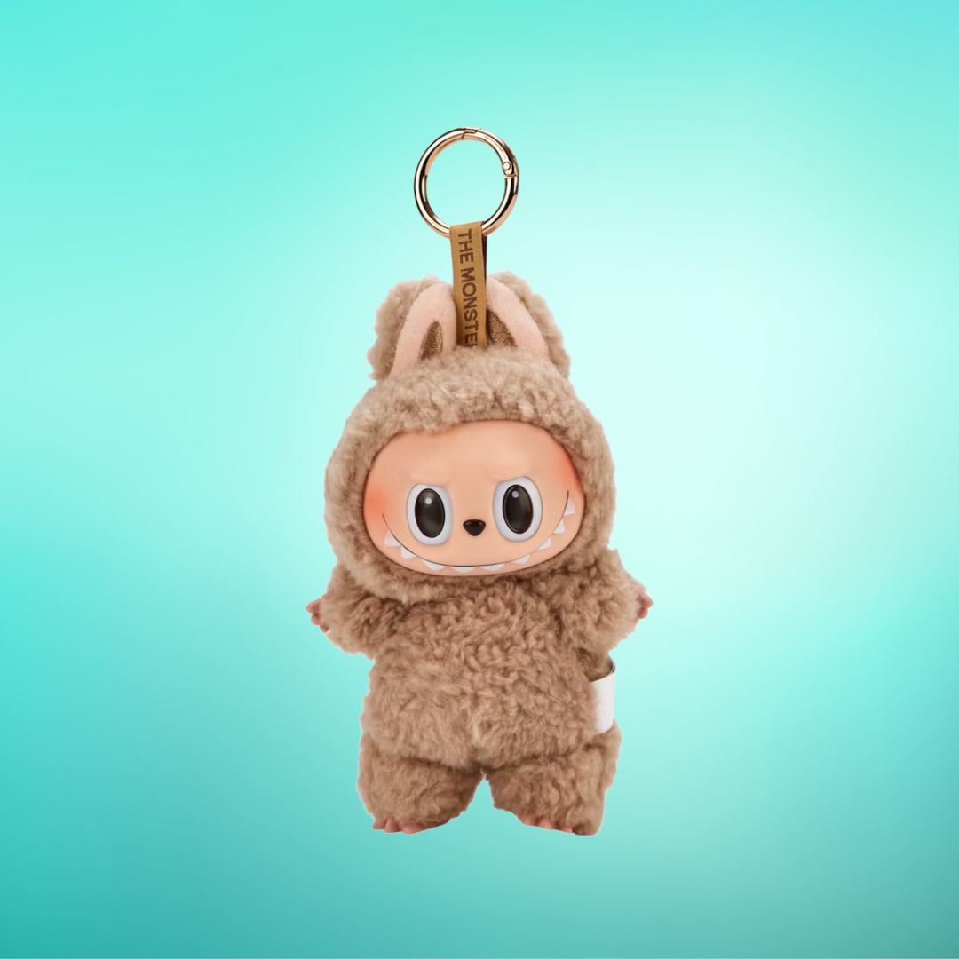 Labubu Big Into Energy Monster Plush Keychain - 1 PC (Blue)