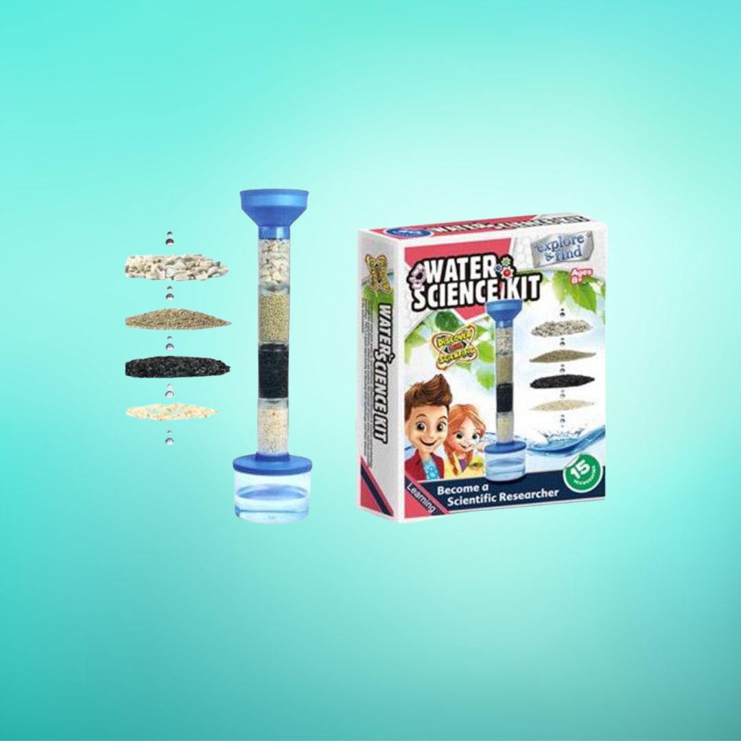 DIY Water Purification Science Kit for Kids